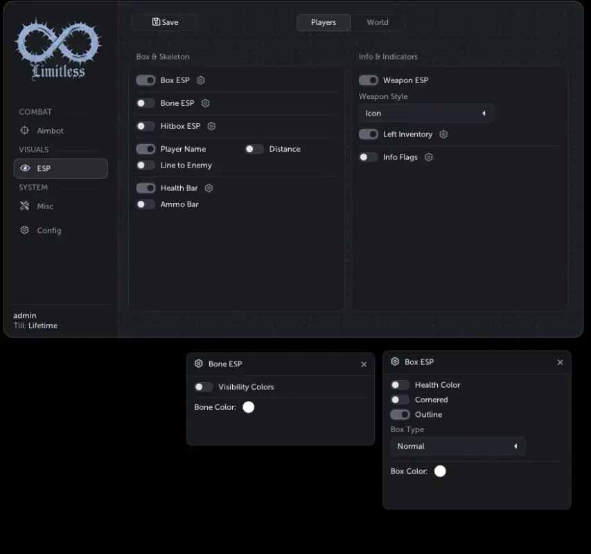 Limitless DMA CS2 — DMA CHEATS screenshot 3