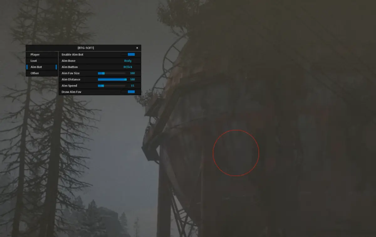 BTG — Rust screenshot 2