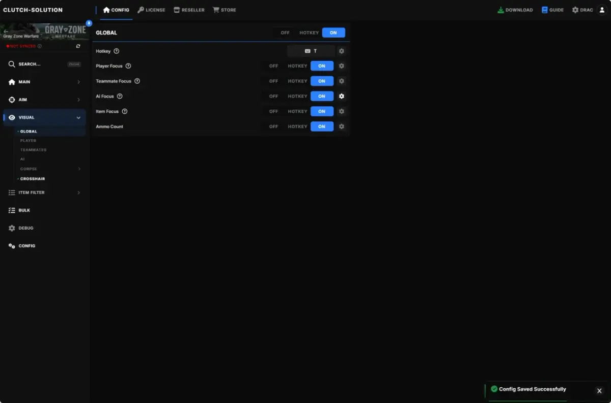 Clutch Gray Zone DMA — DMA CHEATS screenshot 5