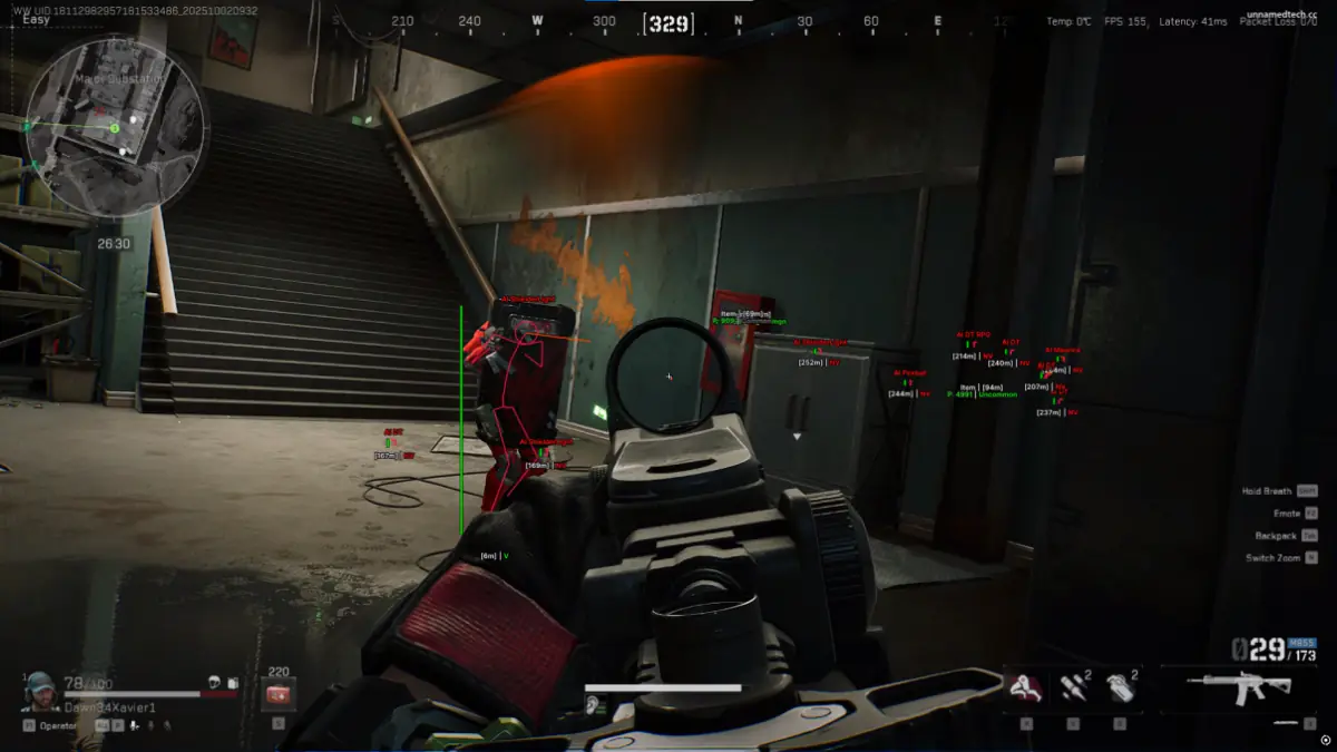 SHXDOW Delta Force Internal — Delta Force screenshot 1